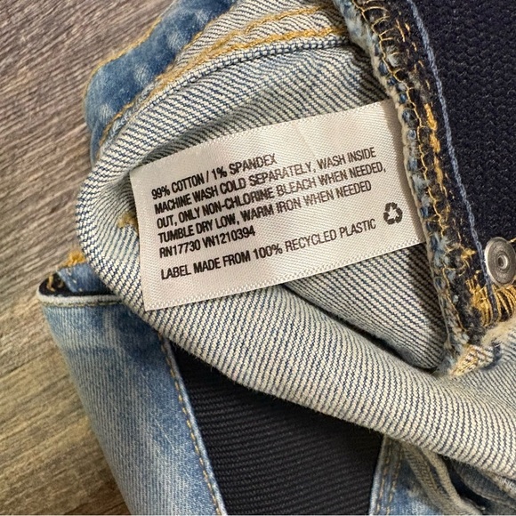 Denim Blue Women's Maternity Shorts Isabel Maternity size 2 - Picture 5 of 8